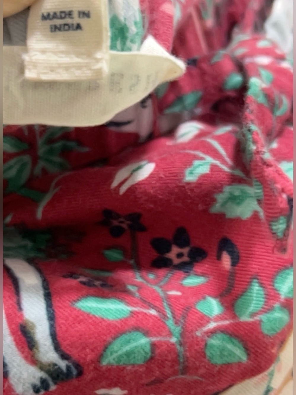 Printfresh Womens XL Red Green Dog Print Organic Cotton Pajama Sleep Shorts - Picture 11 of 13